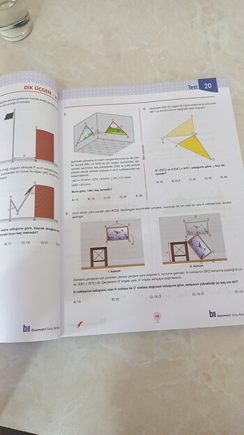 Beden Birey B Tyt Ayt Geometri Soru Bankası