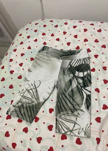 Kadın Çok Renkli Baskılı Mini Pantolon - Görsel 2