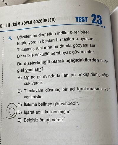  Beden Renk Kpss Türkçe yelda ünal