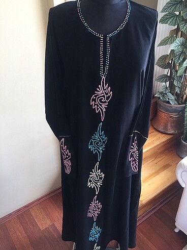 Suud Collection Taşlı Tasarım Ferace