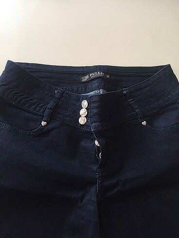 31 Beden lacivert Renk Pullit Denim Orijinal Jean Kot Pantolon