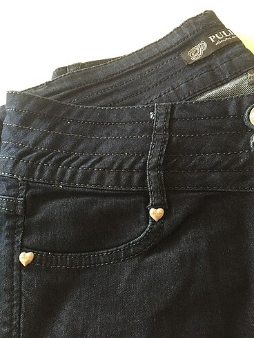 31 Beden Pullit Denim Orijinal Jean Kot Pantolon