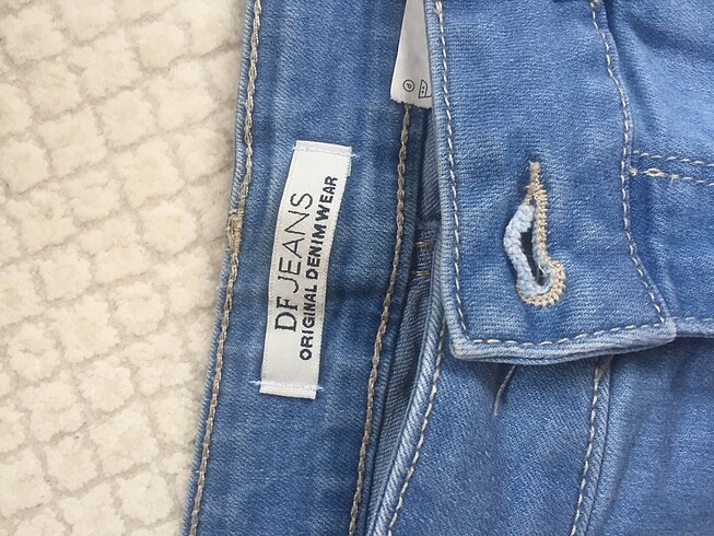 Denim&Co Jean Kot Şort