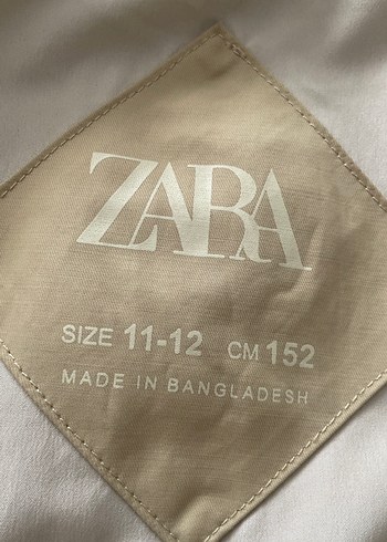 Bej Midi Kadın Çocuk Trençkot Kapüşonlu - Görsel 2