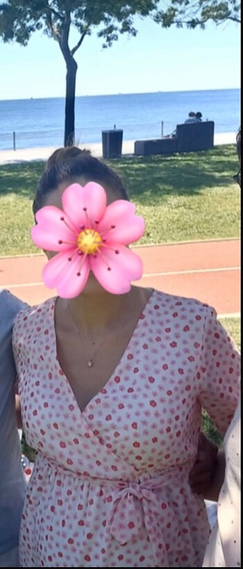 Diğer Çiçekli Hamile Elbisesi