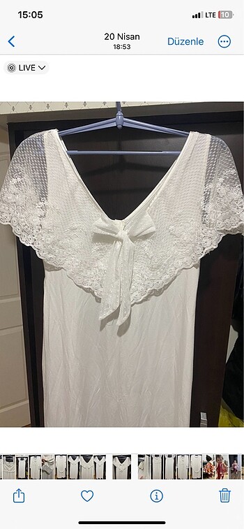 Aqua Pelerinli Lohusa Geceliği - Görsel 7