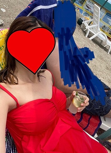 42 Beden kırmızı Renk Pierre Cardin Hamile Tankini (Hamile Mayosu)