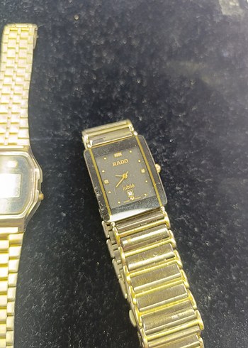 Altın Renk Dijital Kadın Saati - Görsel 6