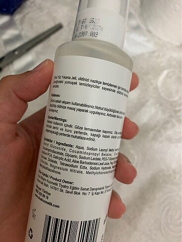 Diğer Doa kozmetik yüz yıkama jeli