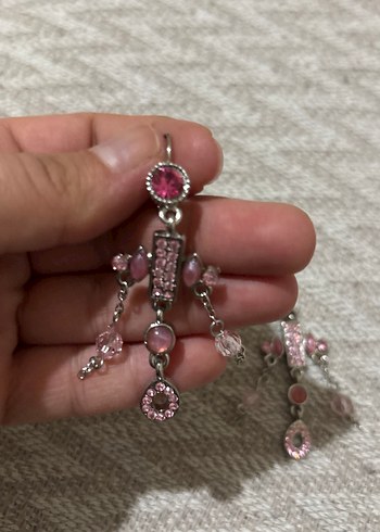 Pembe Payetli Kadın El Zinciri - Görsel 3