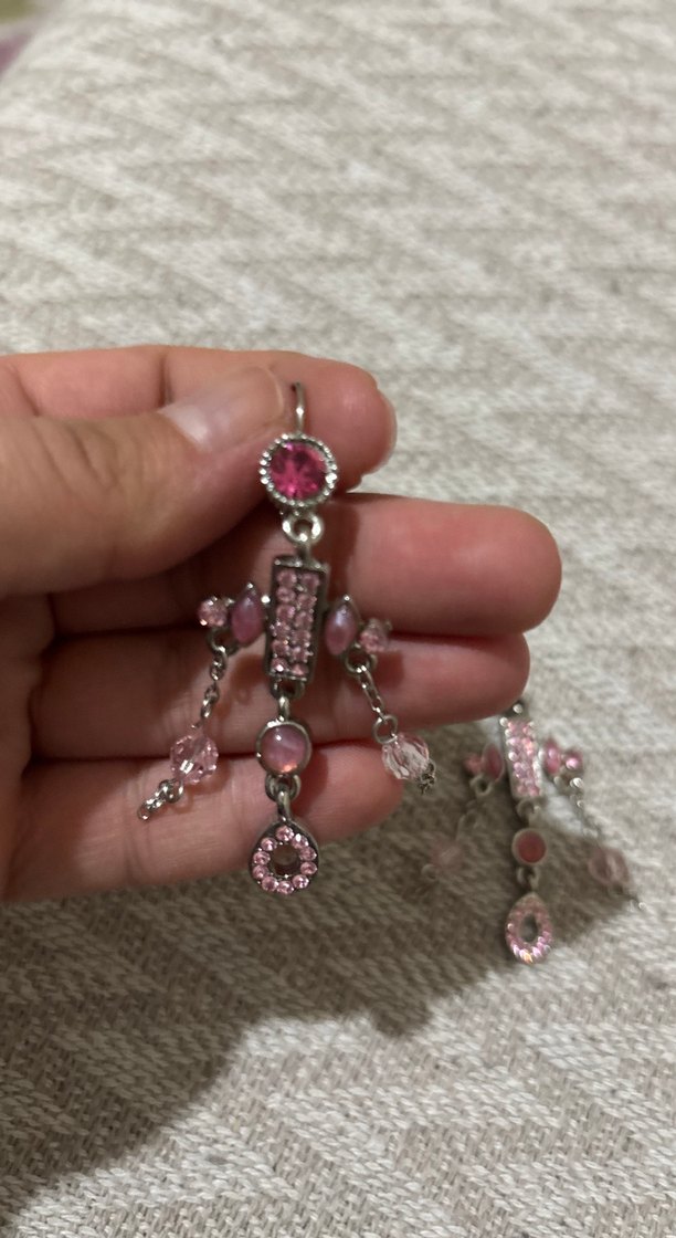 Pembe Payetli Kadın El Zinciri - Görsel 3