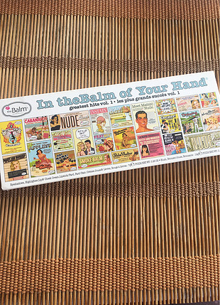 universal Beden The Balm In The Balm Of Your Hand Paleti