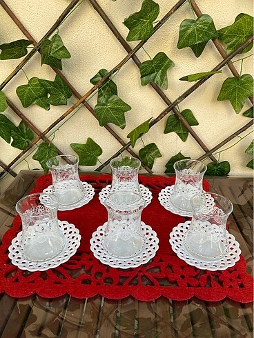 6 lı çay bardağı takımı