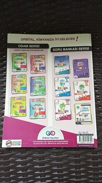 Orbital yayınları 11.sinif kimya soru Bankası