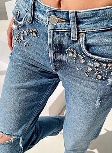 Colin's Taşlı pantolon taşlı jean