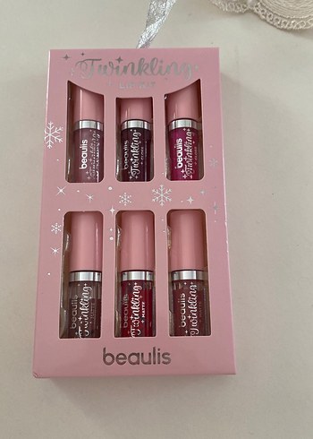  Beden Ruj Seti - Beaulıs twinkling lip kit