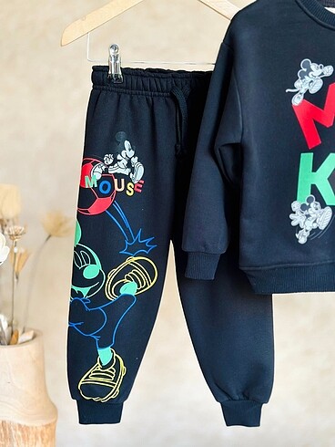2 Yaş Beden çeşitli Renk ZARA MICKEY MOUSE İKİLİ TAKIM