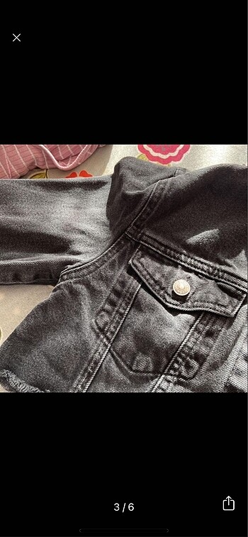 xs Beden Kısa jean kot ceket
