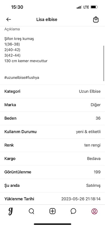Diğer Lisa elbise