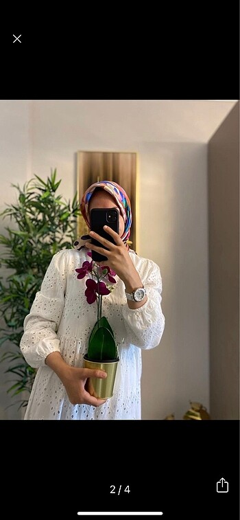 Zara model elbise