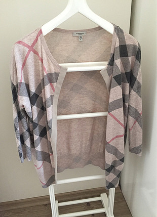 40 Beden camel Renk Burberry hırka