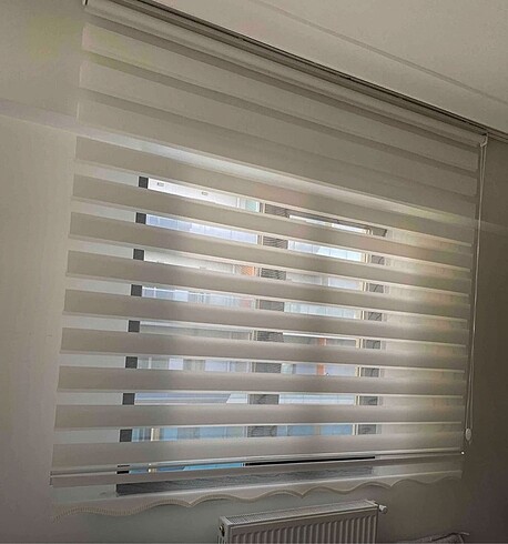 Tertemiz zebra stor perde 120*200 elimde 1 adet var