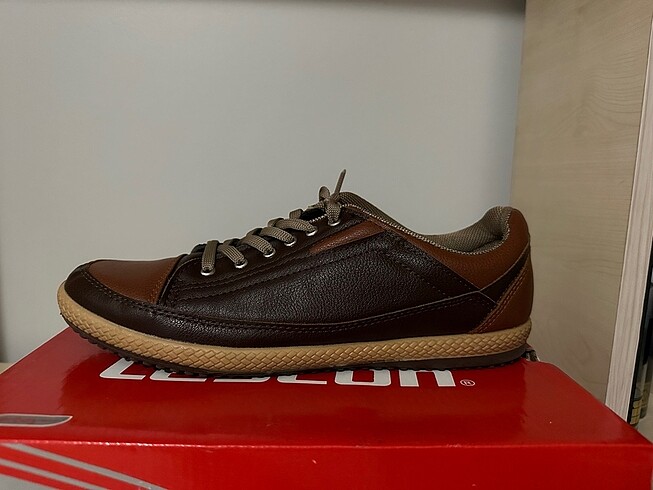 Erkek Deri Sneaker Ayakkabı