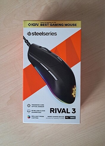 Steelseries Rival 3 RGB Gaming Mouse