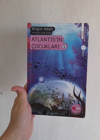 Atlantis'in Çocukları 1 - Bilgin Adalı Çocuk Kitabı