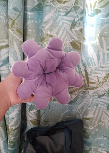 Beden Pastel Mor Peluş Ahtapot Oyuncak