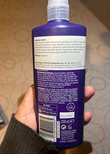 John Frieda Frizz Ease Dream Curls Saç Spreyi ve Köpüğü - Görsel 3