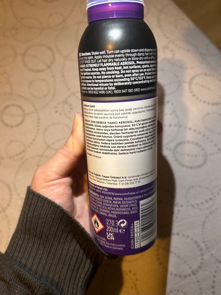 John Frieda Frizz Ease Dream Curls Saç Spreyi ve Köpüğü - Görsel 4