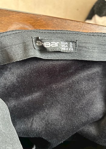 Kadın Siyah Deri Pantolon - Görsel 3