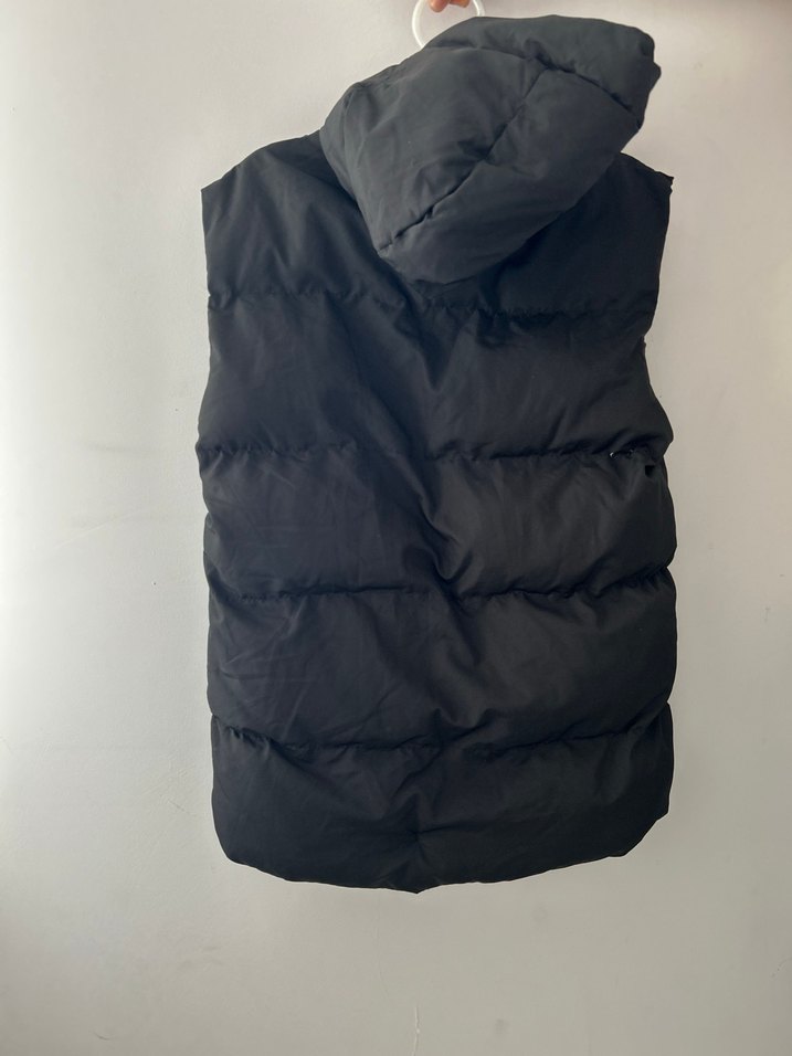 Siyah Fermuarlı Kadın Yelek - Görsel 2