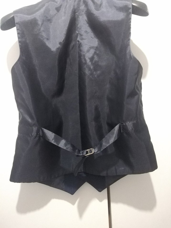 Lacivert Düğmeli Erkek Yelek - Görsel 3