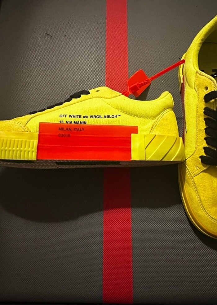 Off White Erkek Sneaker Ayakkabı - Görsel 2