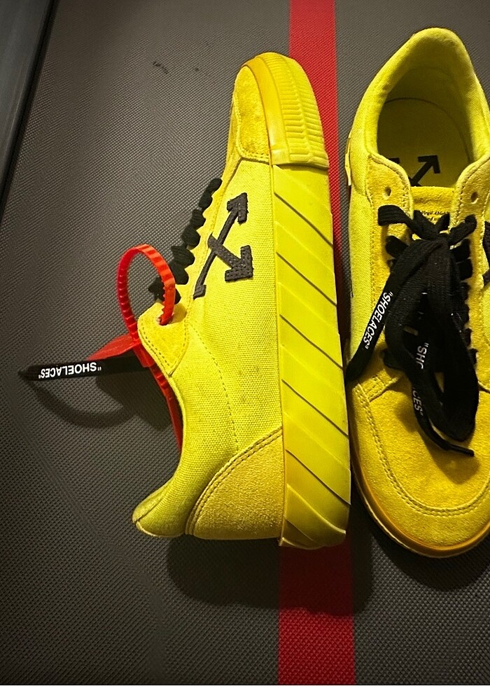 Off White Erkek Sneaker Ayakkabı - Görsel 3