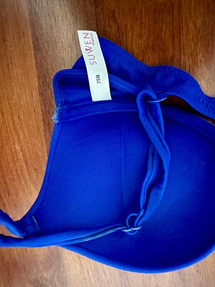 Kadın Lacivert Fiyonk Detaylı Bikini - Görsel 4