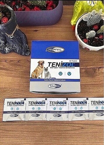 Kedi ve köpek iç parazit tablet