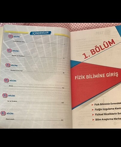 Aydın Yayınları 9. Sınıf Fizik Soru Bankası TYT AYT YKS