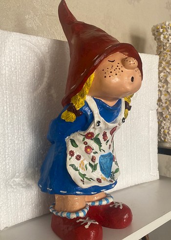 Beden çeşitli Renk Renkli cüce Kız Bahçıvan Biblo