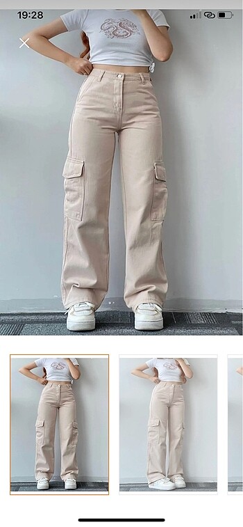 Kargo Cep Pantolon