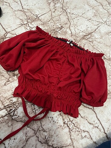 Diğer Mini crop bluz