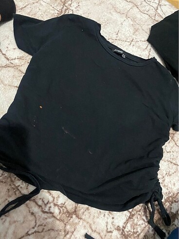 Kısa tişört crop