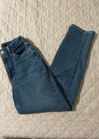 Kadın Mavi Regular Fit Denim Jean