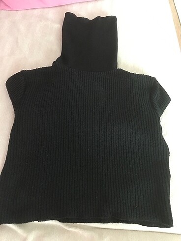 Bershka Göbek üstü kazak