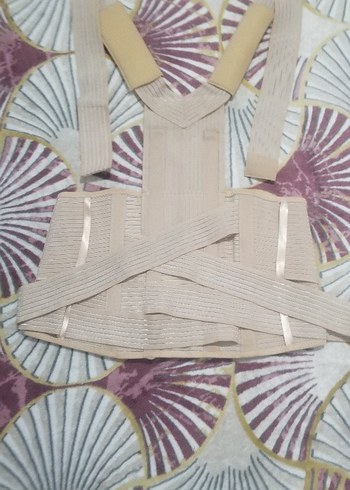 Bej Kısa Sırt Korsesi - Görsel 4