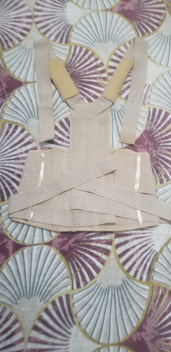 Bej Kısa Sırt Korsesi - Görsel 4