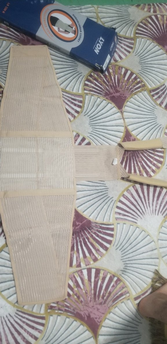 Bej Kısa Sırt Korsesi - Görsel 2