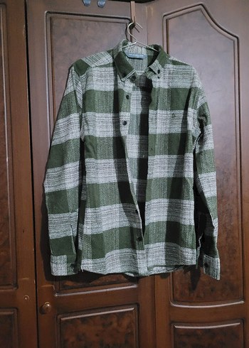 Düğmeli Uzun Kollu Erkek Gömlek - Görsel 2